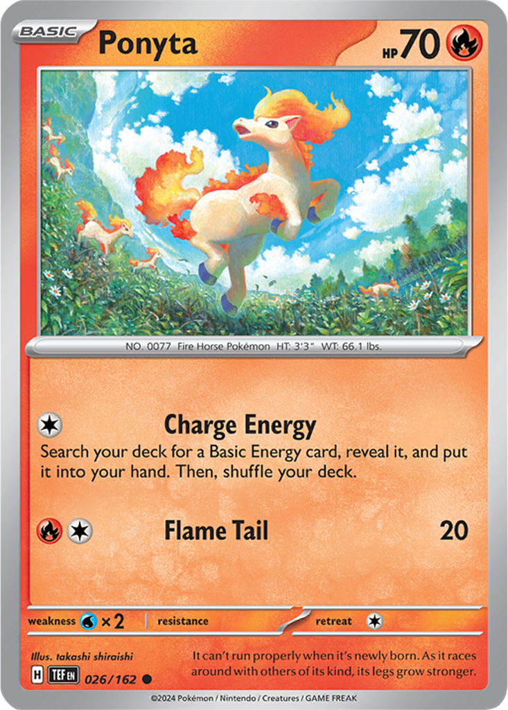 Temporal Forces 026/162 Ponyta