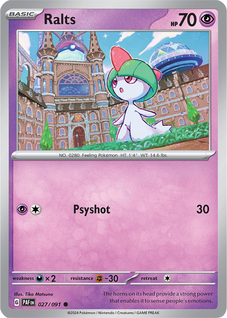 Paldean Fates 027/091 Ralts