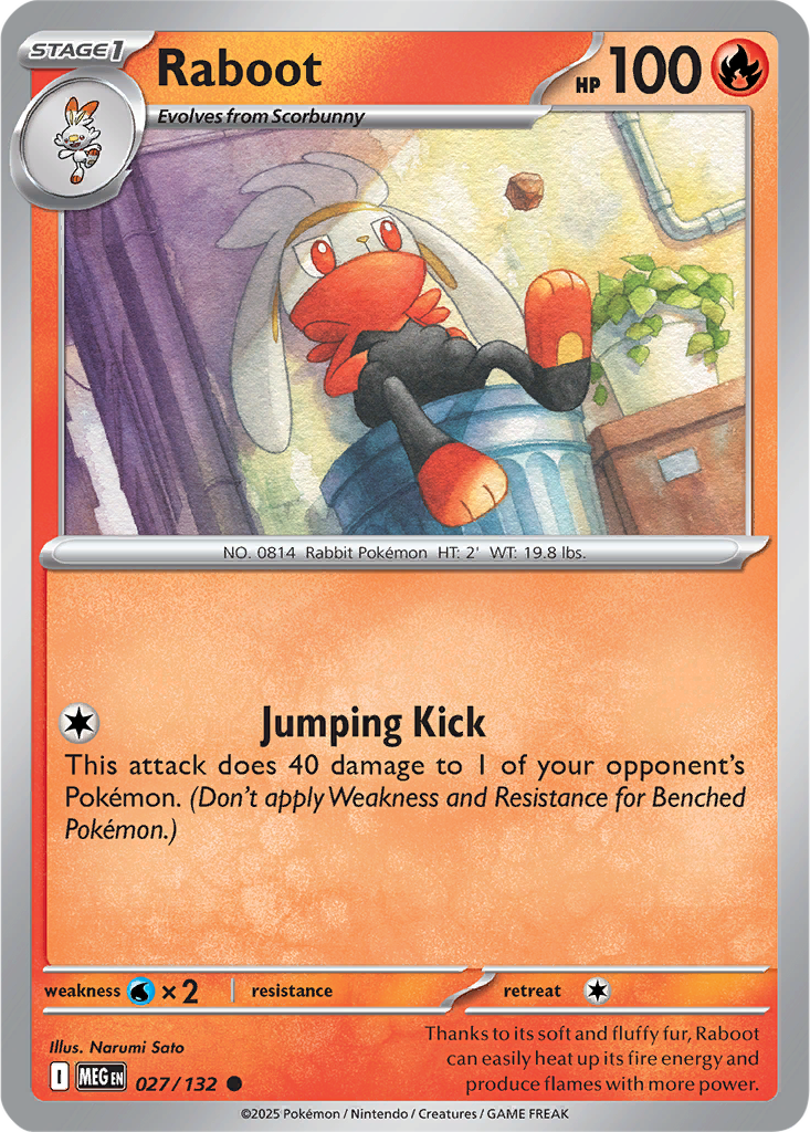 Mega Evolution 027/132 Raboot
