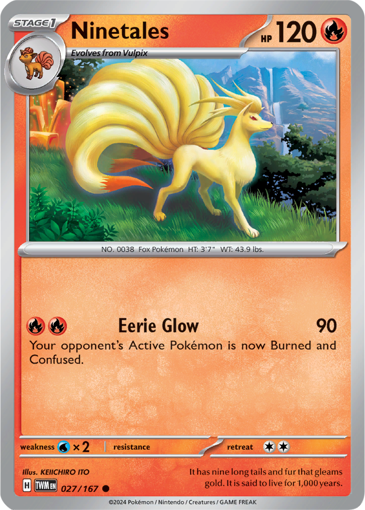Twilight Masquerade 027/167 Ninetales