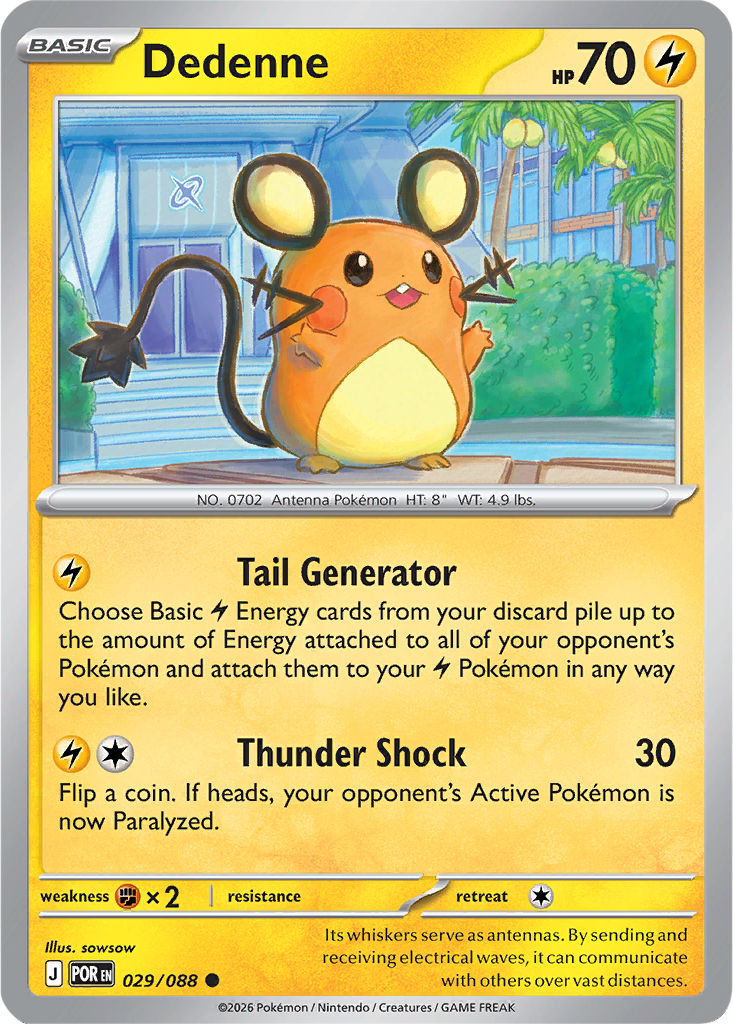 Perfect Order 029/088 Dedenne