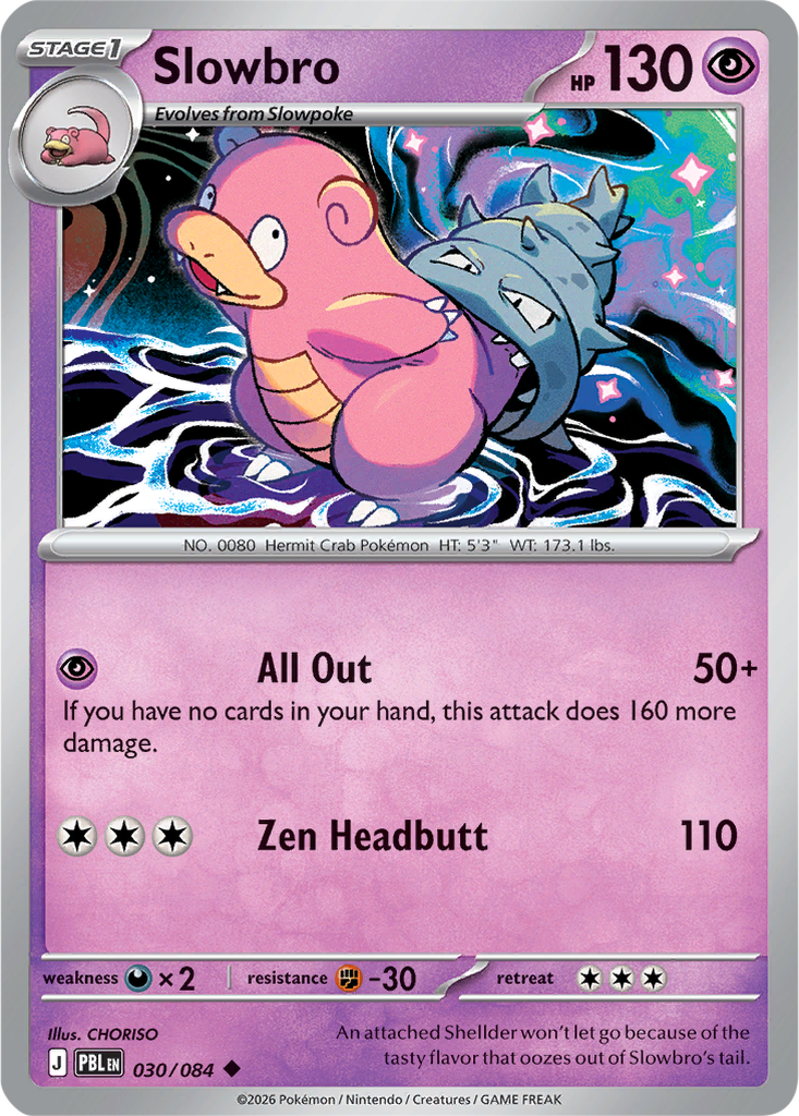 Pitch Black 030/084 Slowbro