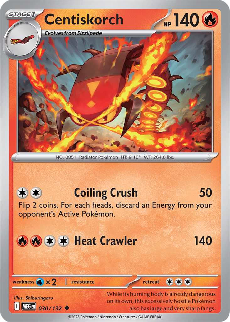 Mega Evolution 030/132 Centiskorch
