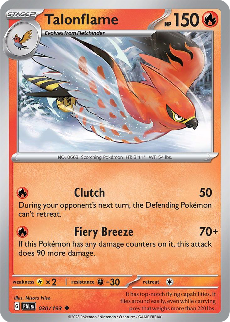 Paldea Evolved 030/193 Talonflame