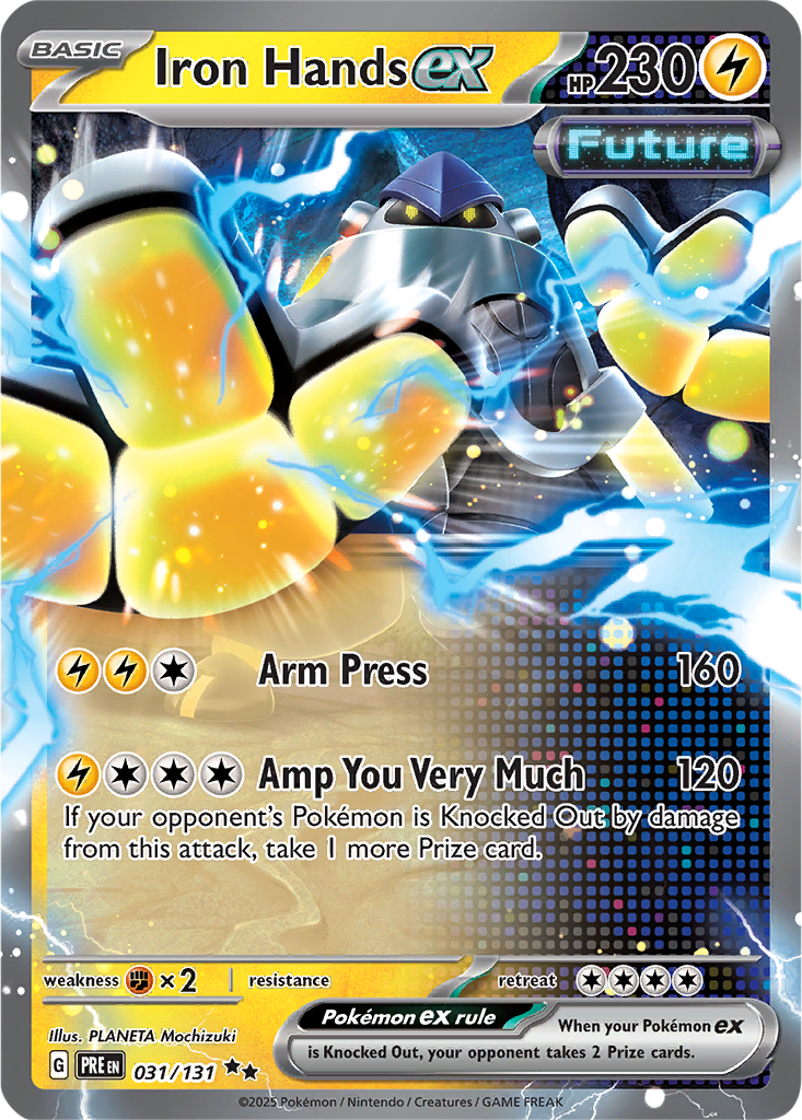 Prismatic Evolutions 031/131 Iron Hands ex