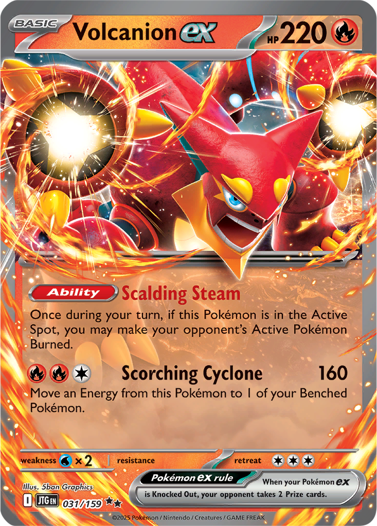 Journey Together 031/159 Volcanion ex