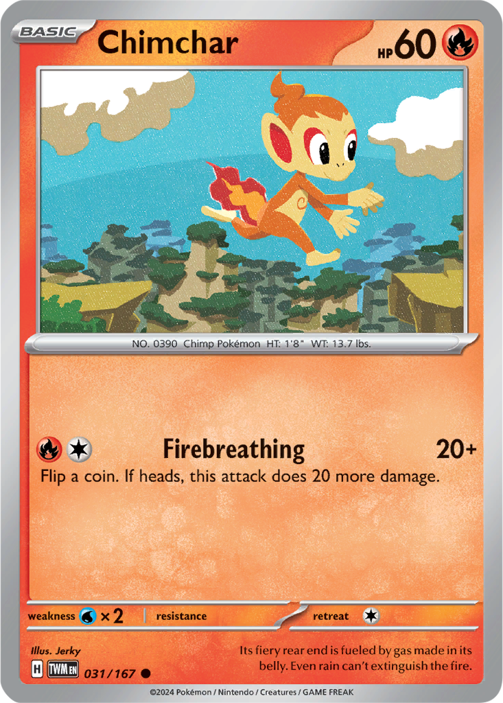 Twilight Masquerade 031/167 Chimchar