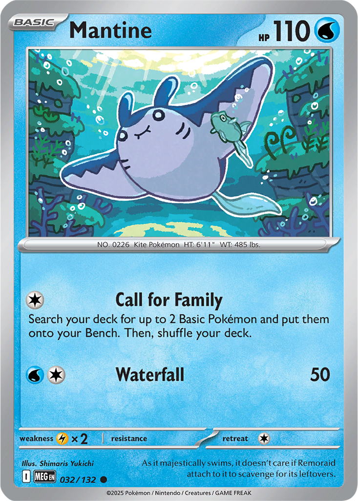 Mega Evolution 032/132 Mantine