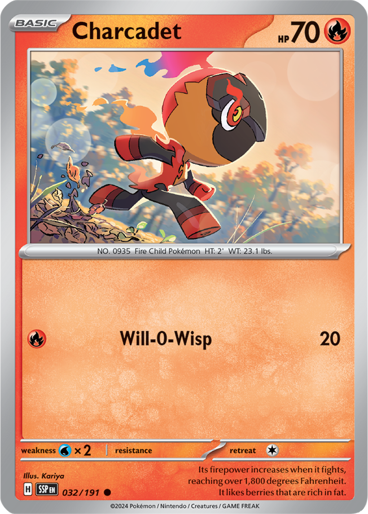 Surging Sparks 032/191 Charcadet