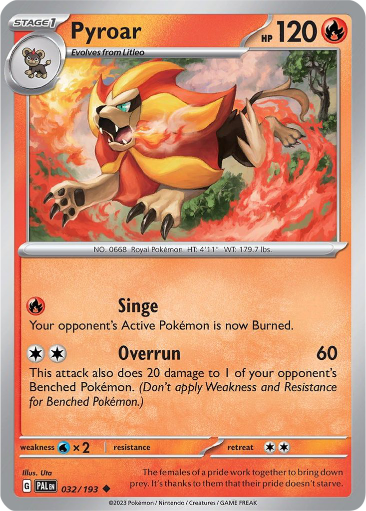 Paldea Evolved 032/193 Pyroar