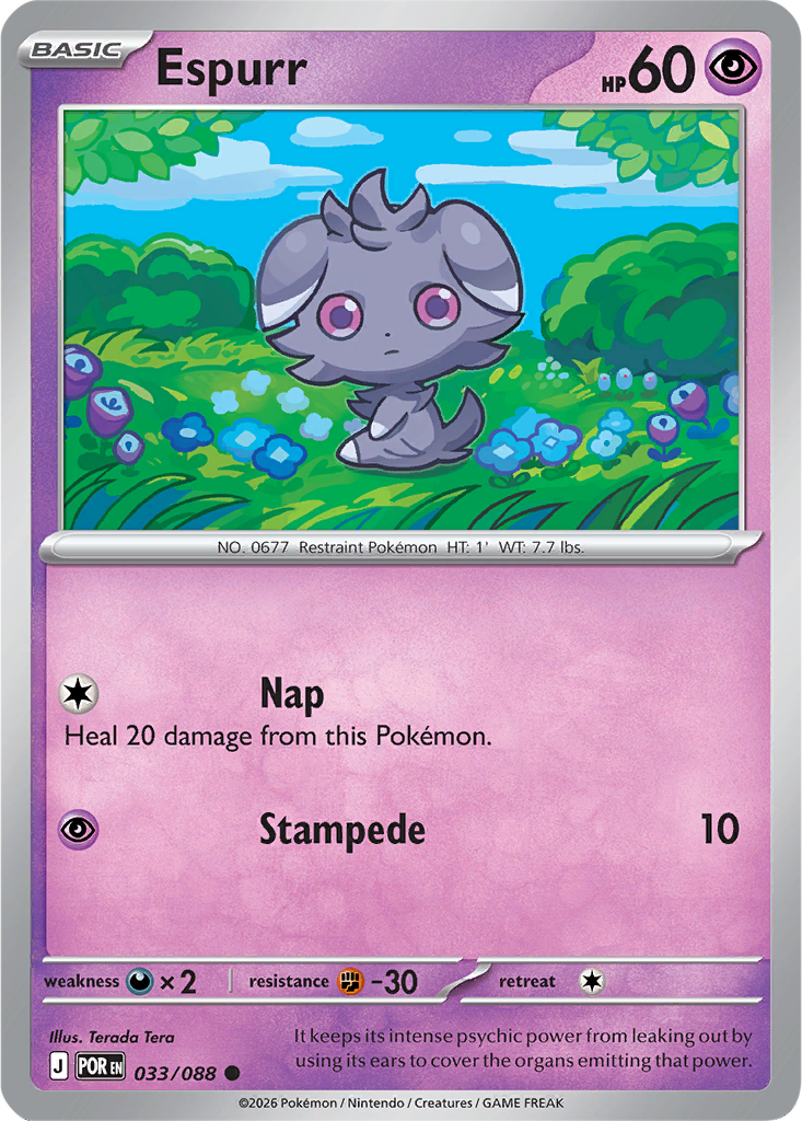 Perfect Order 033/088 Espurr