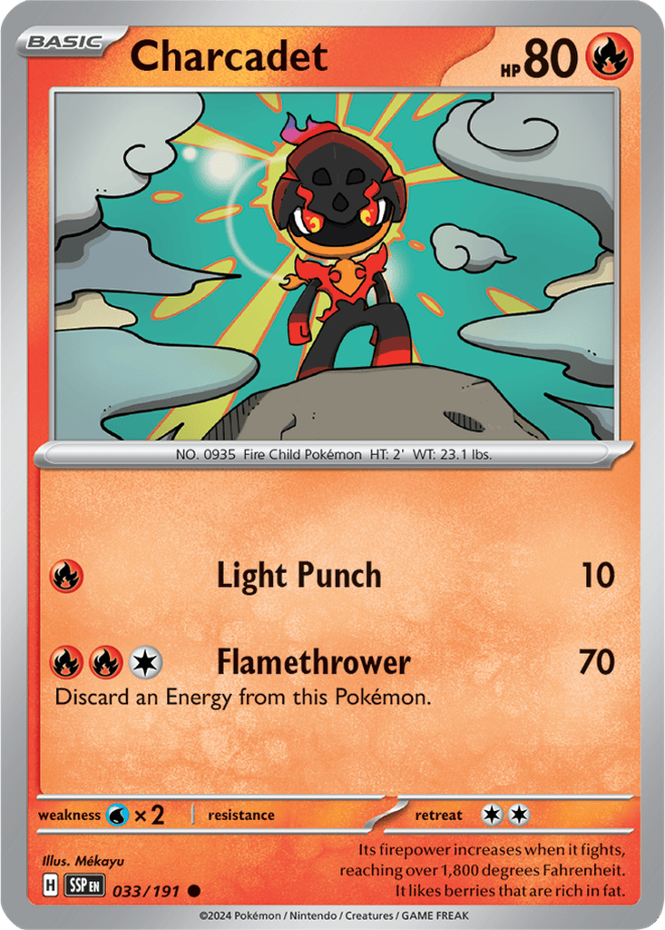 Surging Sparks 033/191 Charcadet