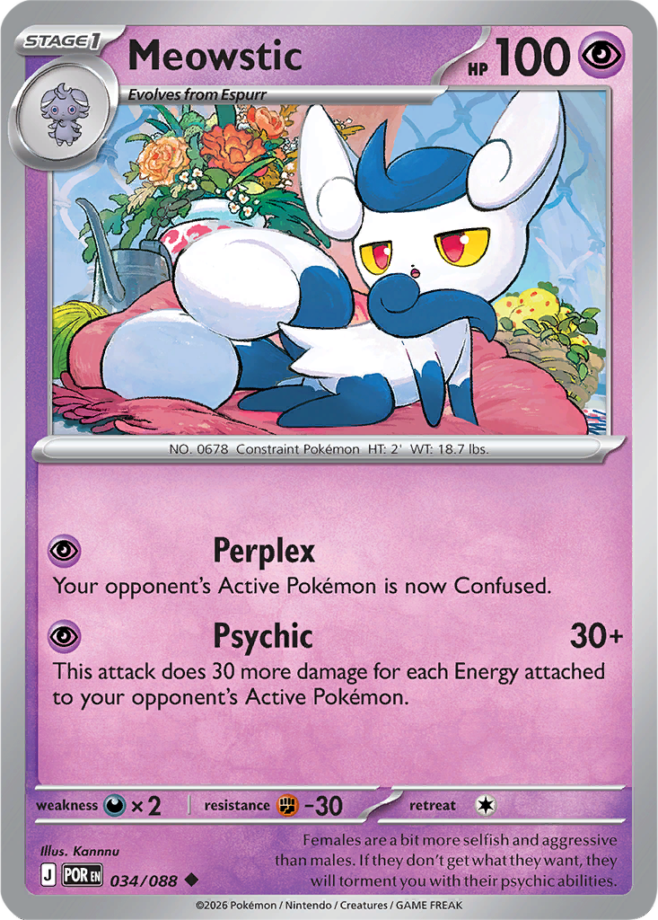 Perfect Order 034/088 Meowstic