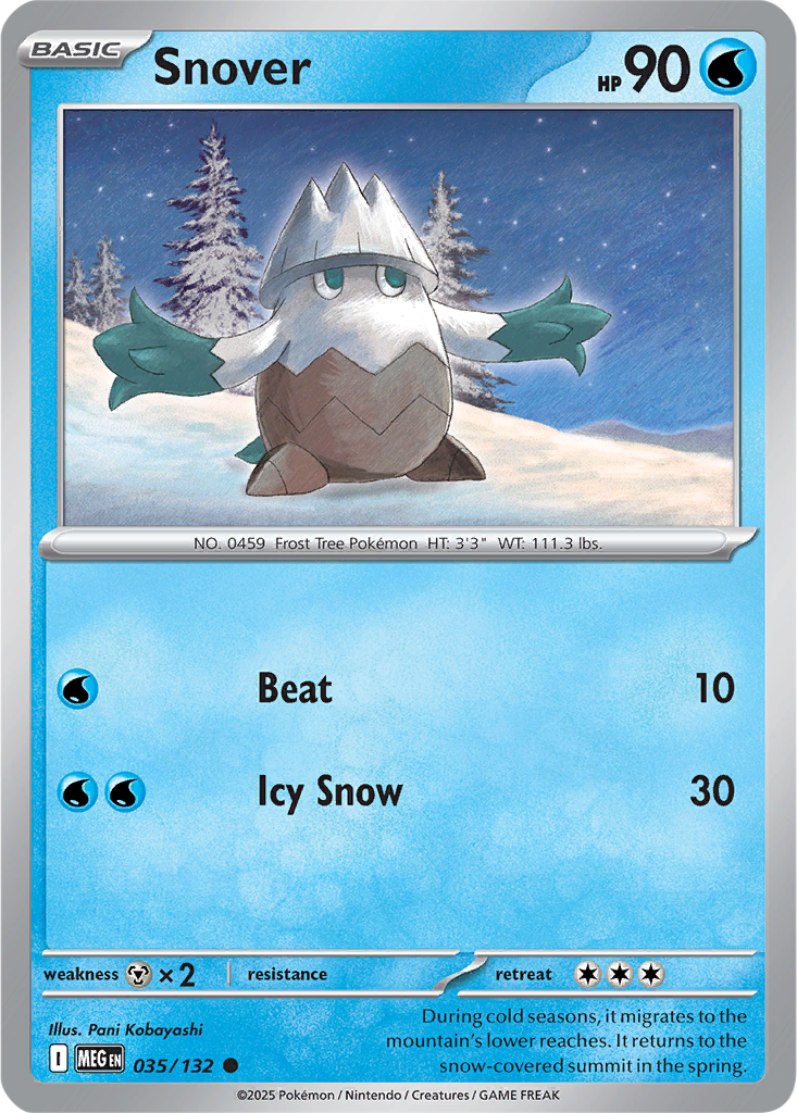 Mega Evolution 035/132 Snover
