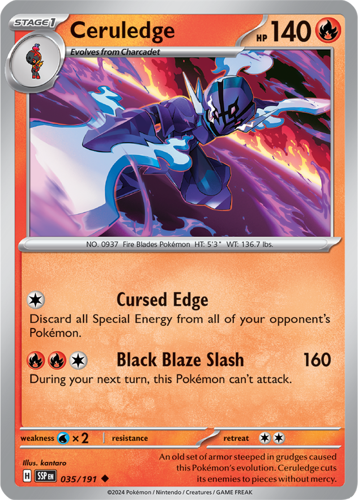 Surging Sparks 035/191 Ceruledge