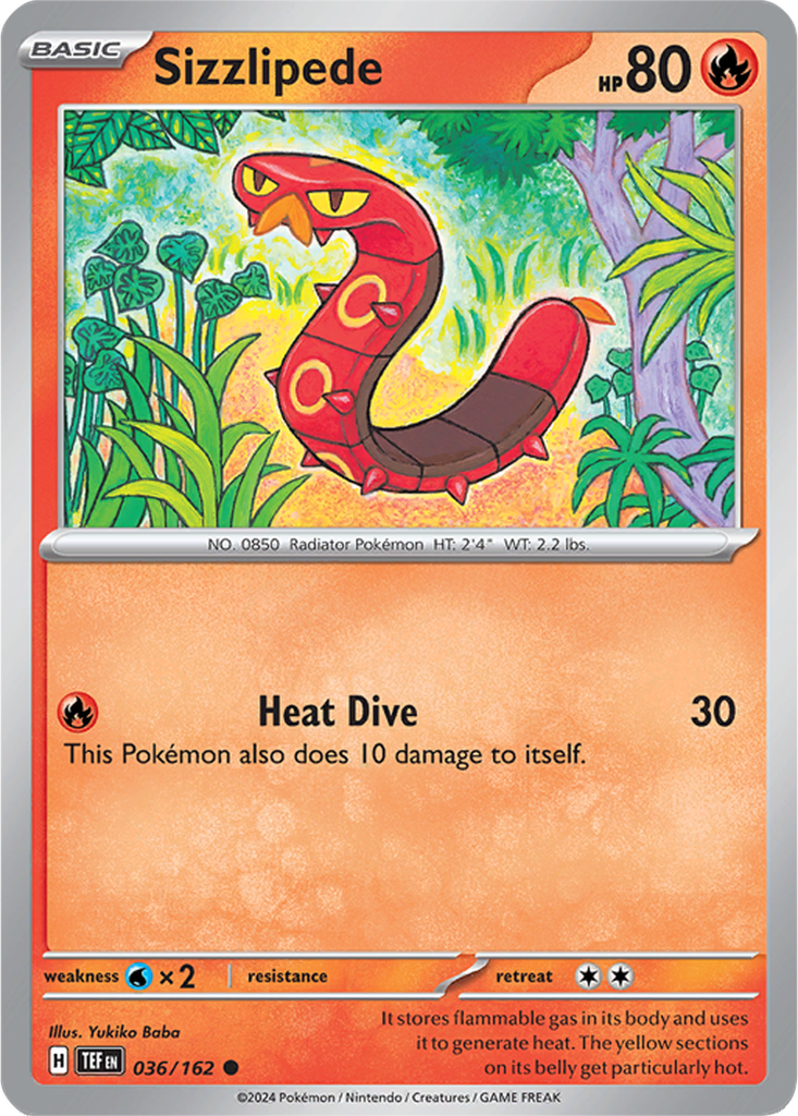 Temporal Forces 036/162 Sizzlipede