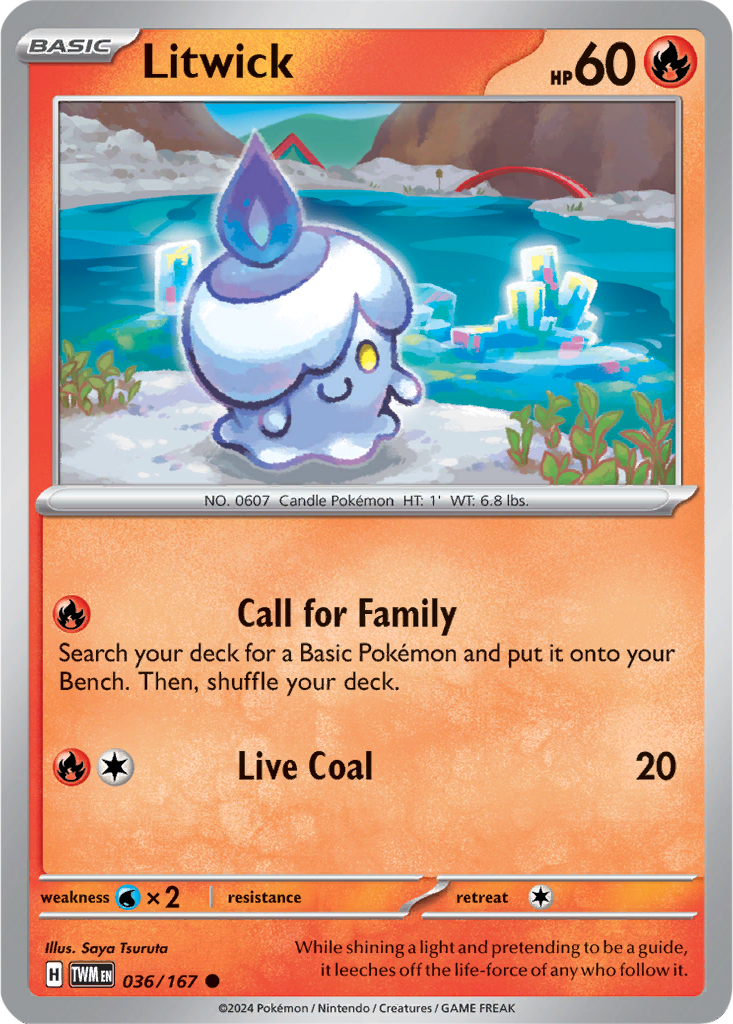 Twilight Masquerade 036/167 Litwick