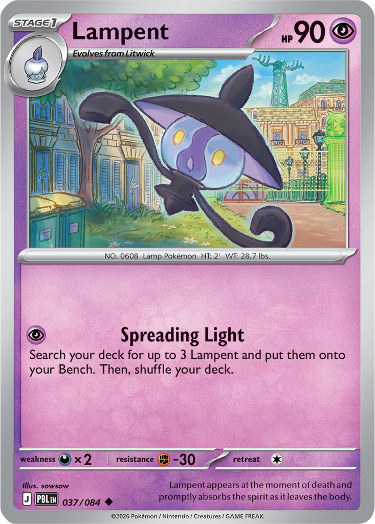 Pitch Black 037/084 Lampent