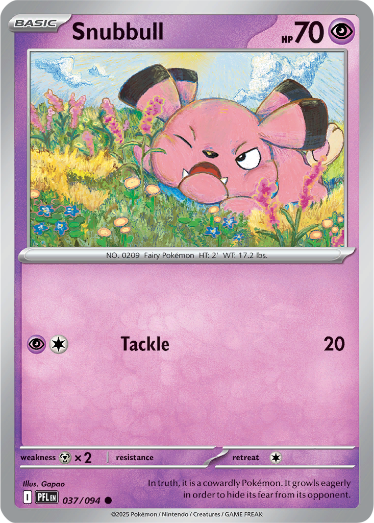 Phantasmal Flames 037/094 Snubbull
