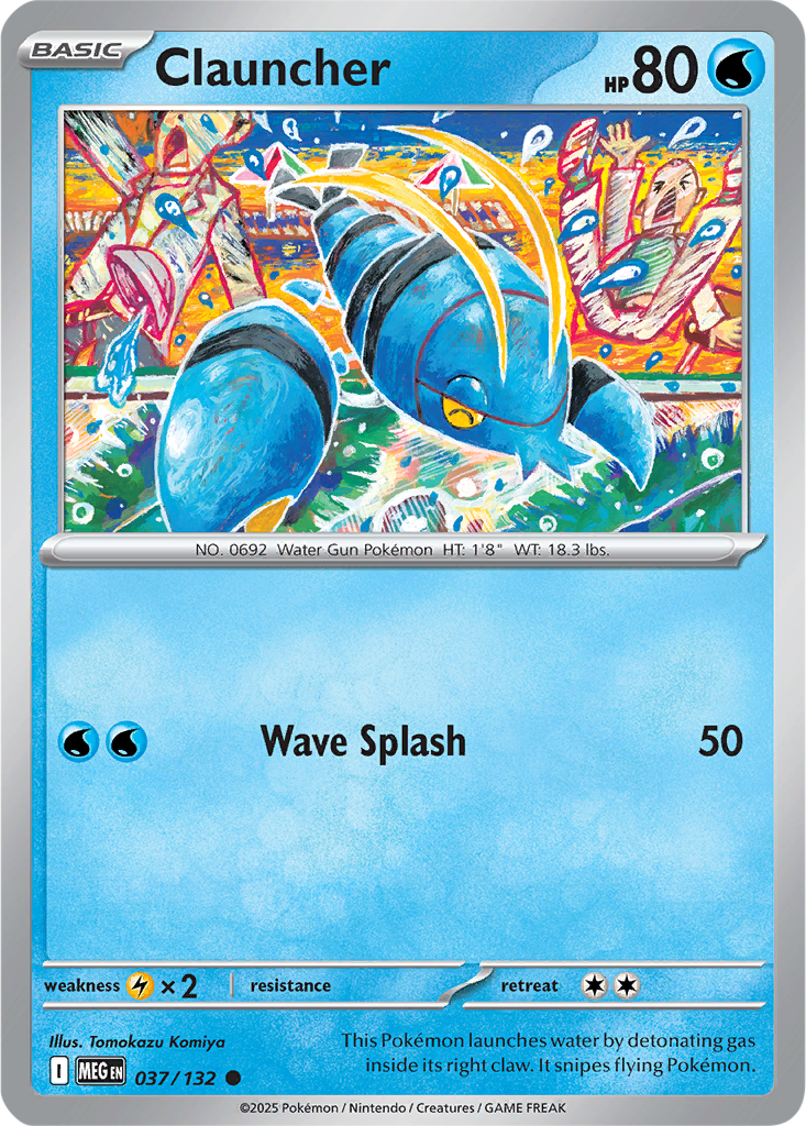 Mega Evolution 037/132 Clauncher