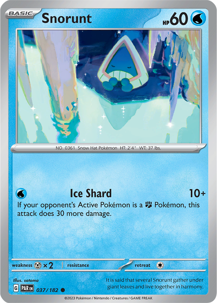 Paradox Rift 037/182 Snorunt