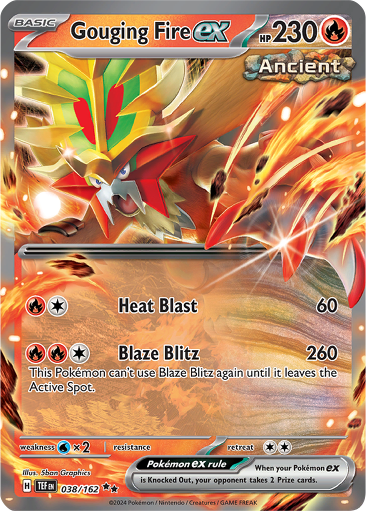 Temporal Forces 038/162 Gouging Fire ex