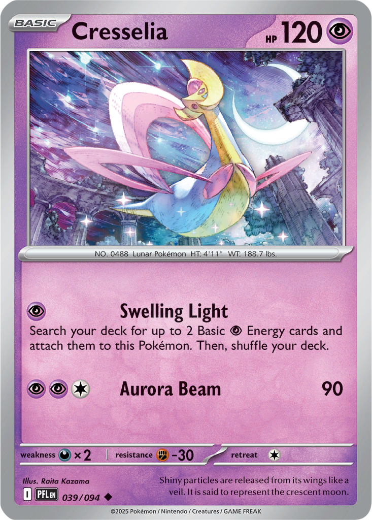 Phantasmal Flames 039/094 Cresselia
