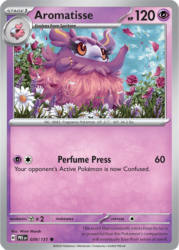Prismatic Evolutions 039/131 Aromatisse