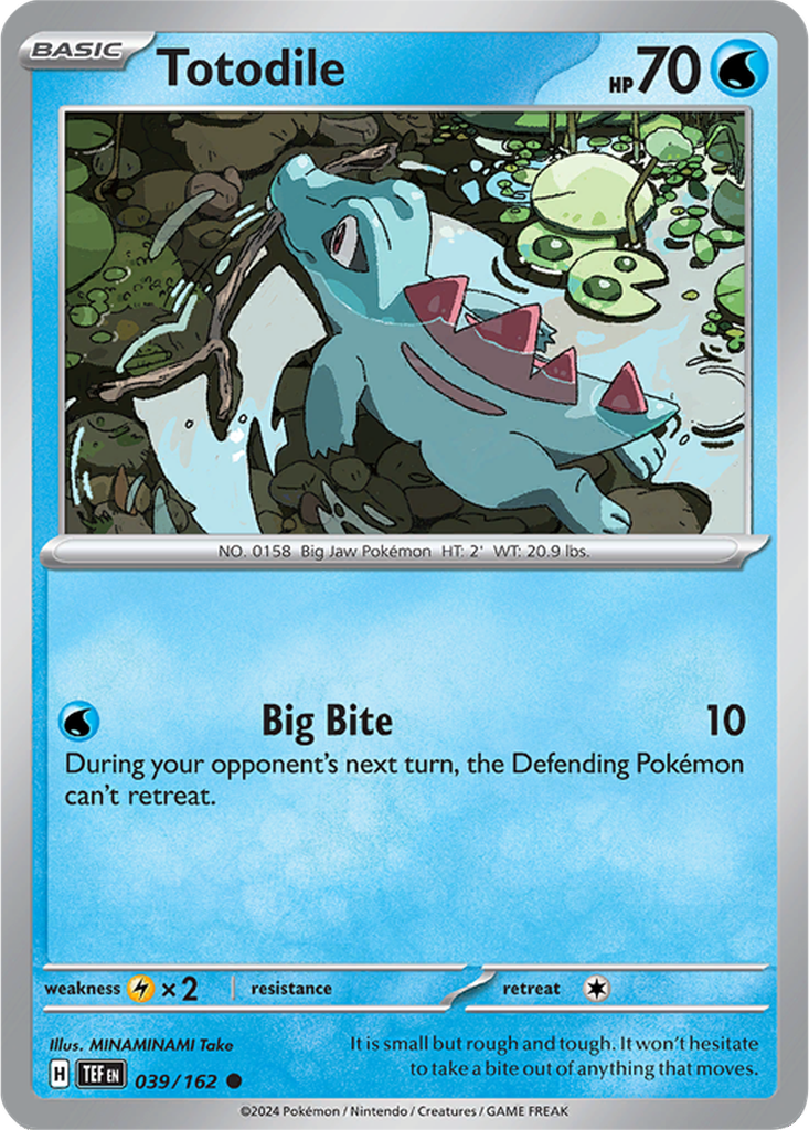 Temporal Forces 039/162 Totodile