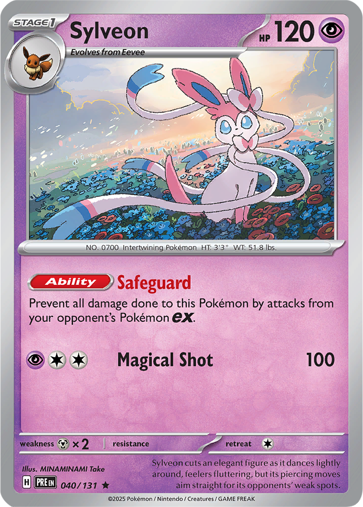 Prismatic Evolutions 040/131 Sylveon