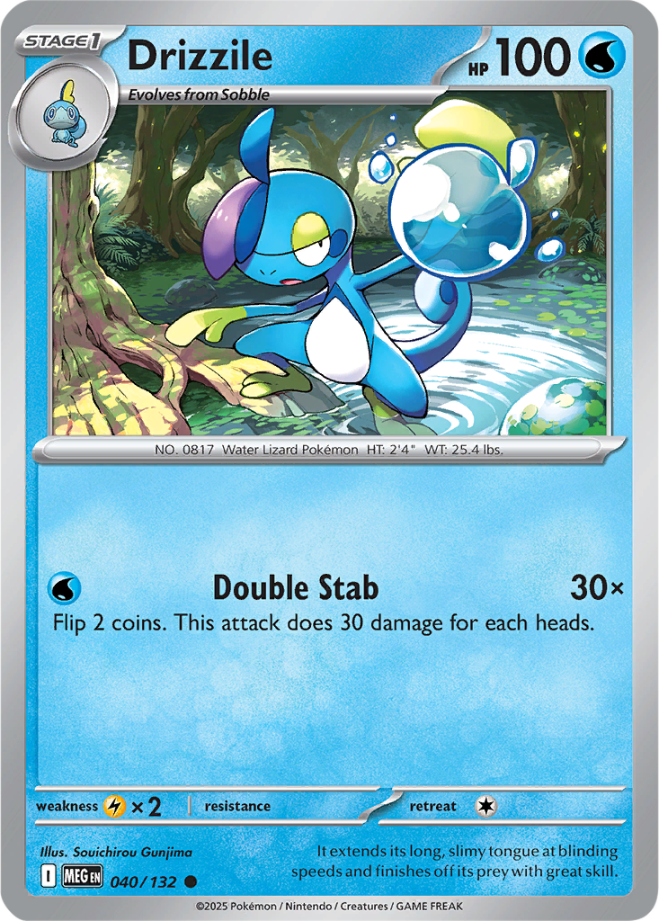 Mega Evolution 040/132 Drizzile