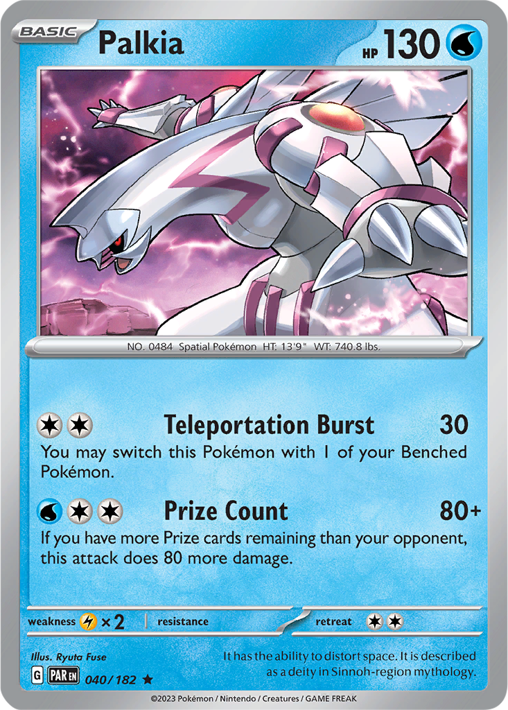 Paradox Rift 040/182 Palkia