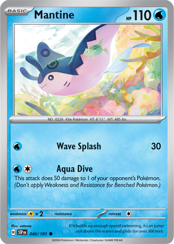 Surging Sparks 040/191 Mantine
