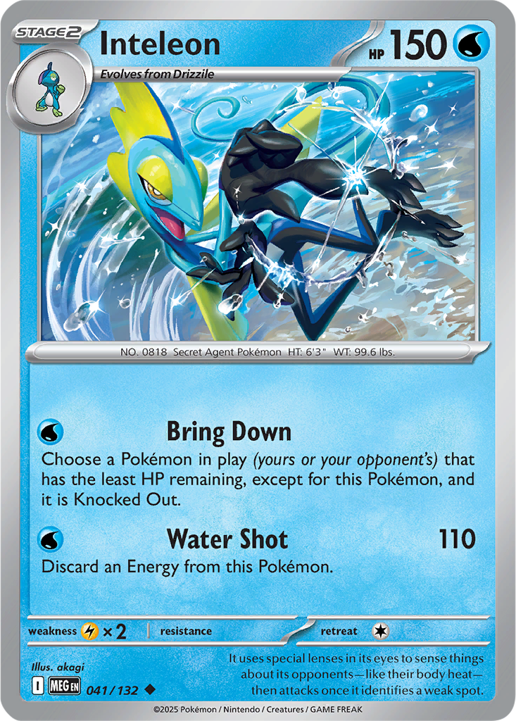 Mega Evolution 041/132 Inteleon