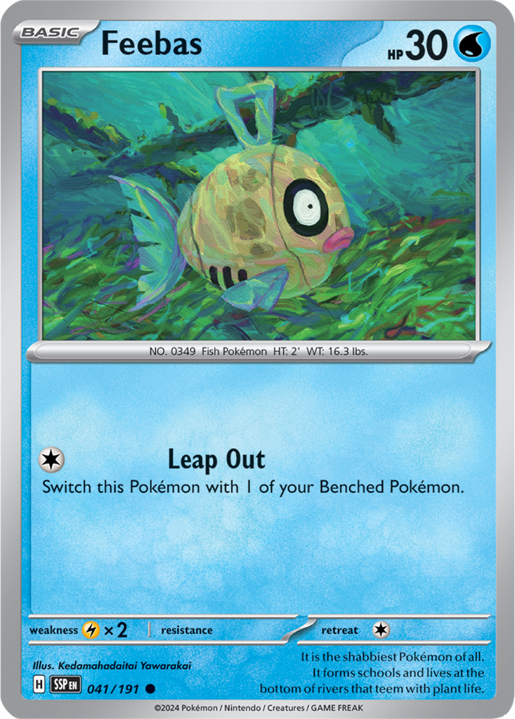Surging Sparks 041/191 Feebas