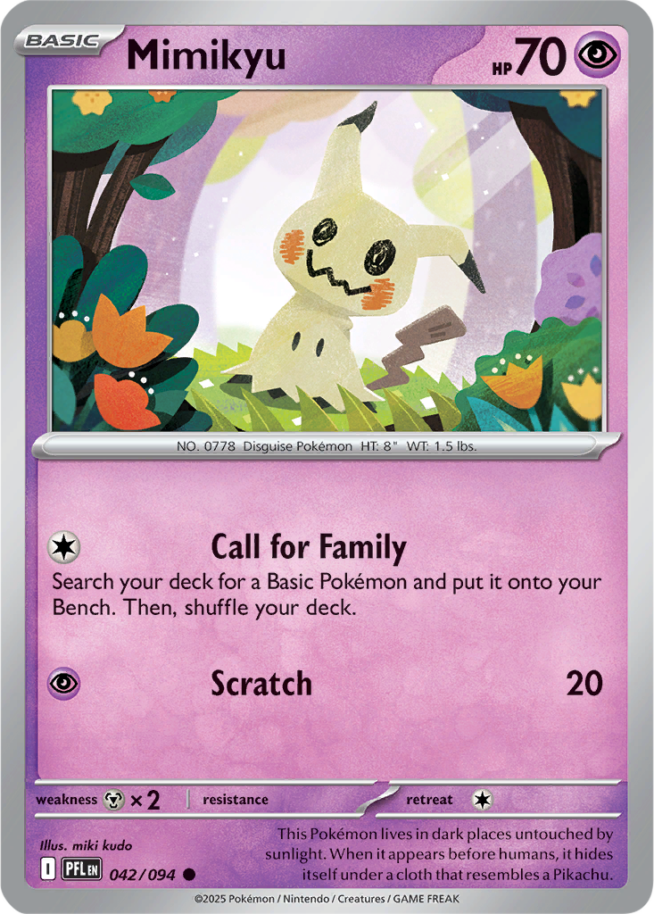 Phantasmal Flames 042/094 Mimikyu