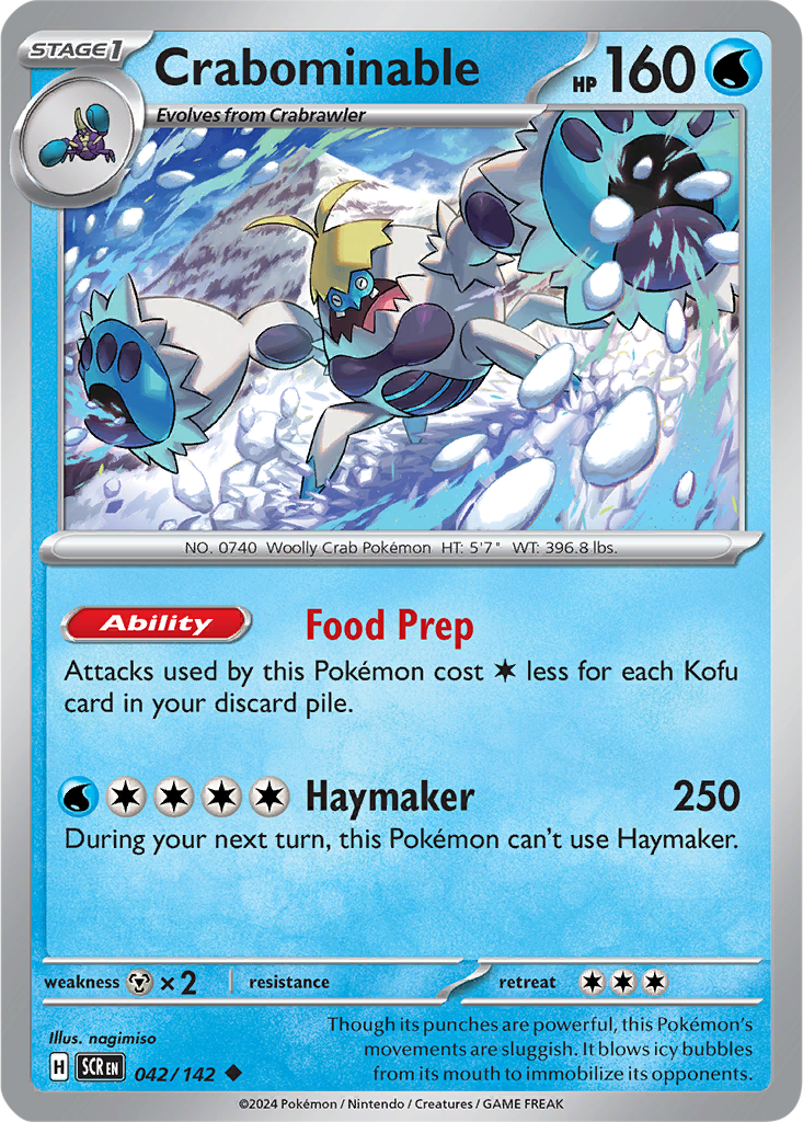 Stellar Crown 042/142 Crabominable