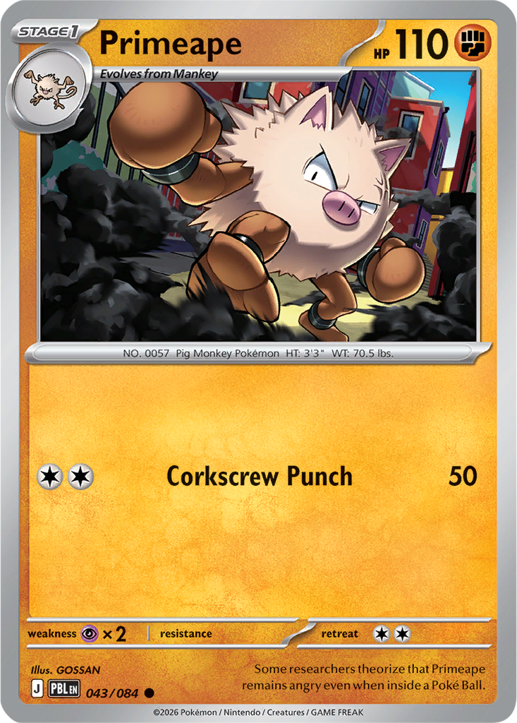 Pitch Black 043/084 Primeape