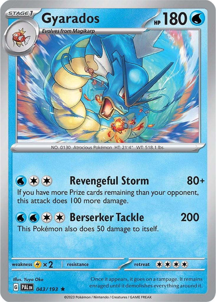 Paldea Evolved 043/193 Gyarados