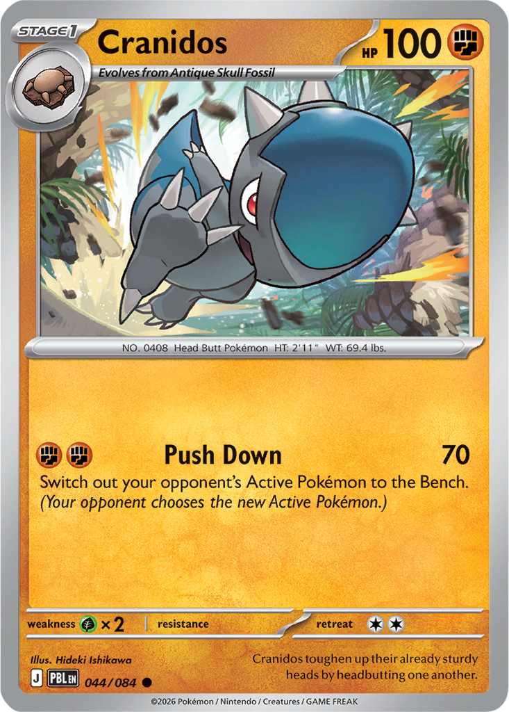 Pitch Black 044/084 Cranidos