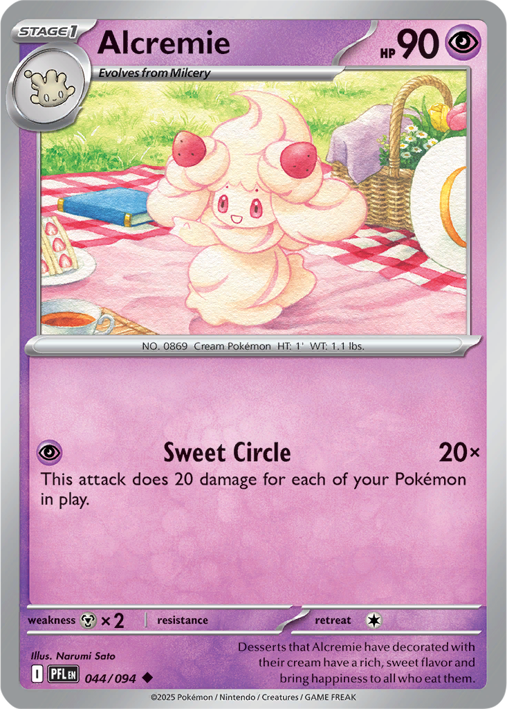 Phantasmal Flames 044/094 Alcremie