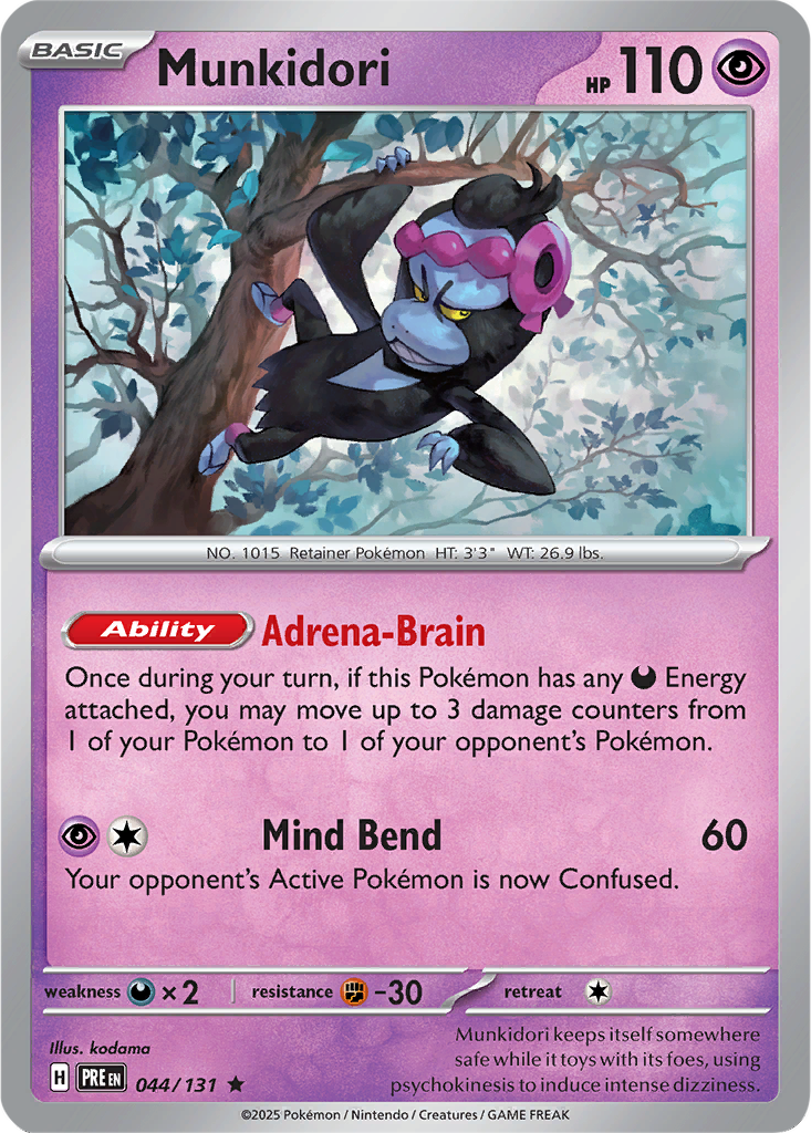 Prismatic Evolutions 044/131 Munkidori