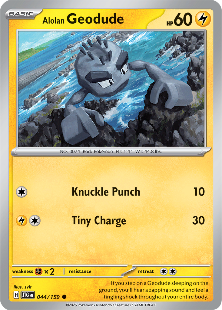 Journey Together 044/159 Alolan Geodude