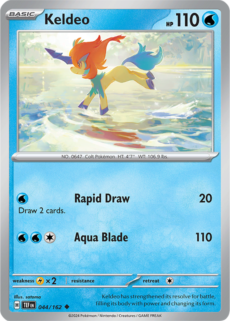 Temporal Forces 044/162 Keldeo