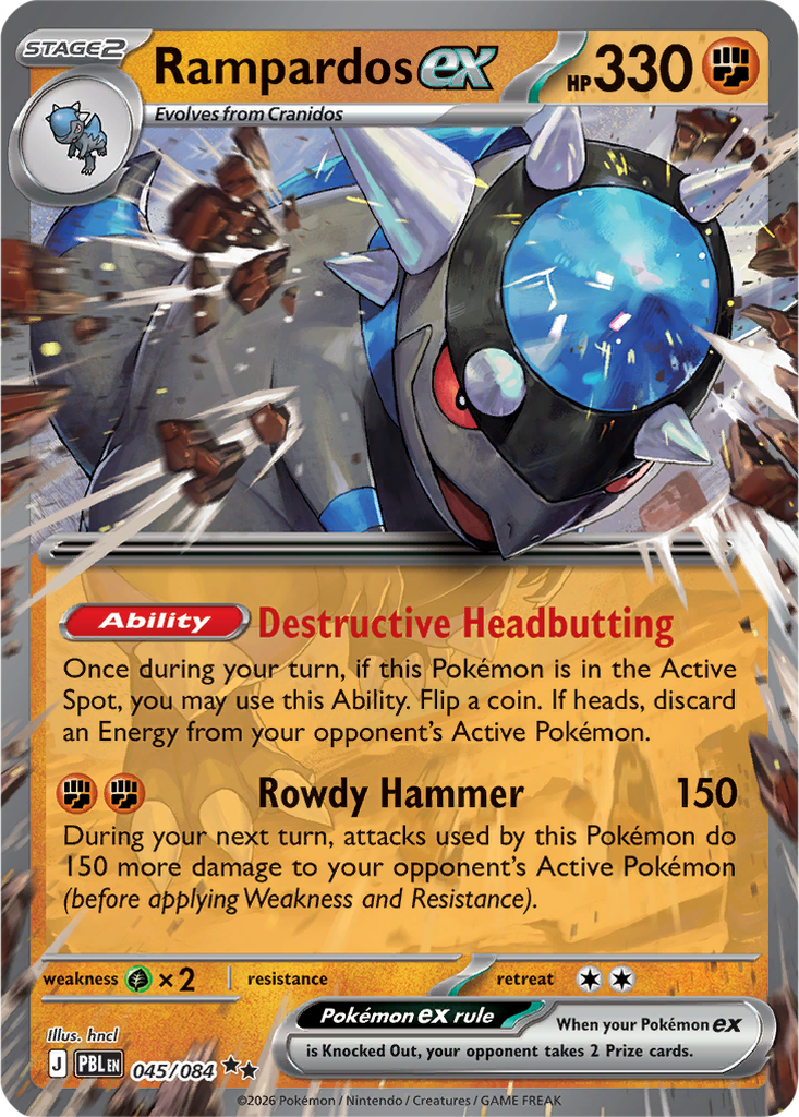 Pitch Black 045/084 Rampardos ex