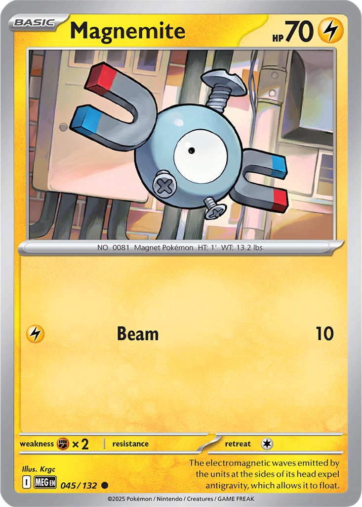 Mega Evolution 045/132 Magnemite