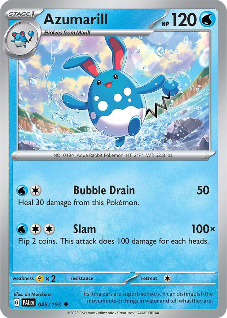 Paldea Evolved 045/193 Azumarill