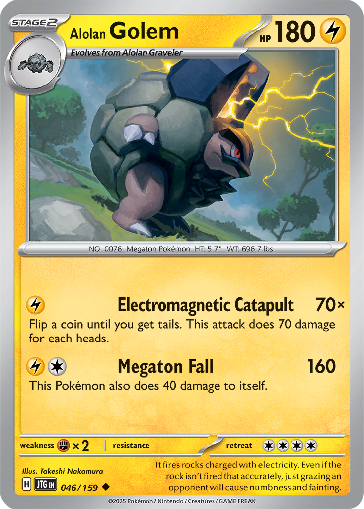 Journey Together 046/159 Alolan Golem