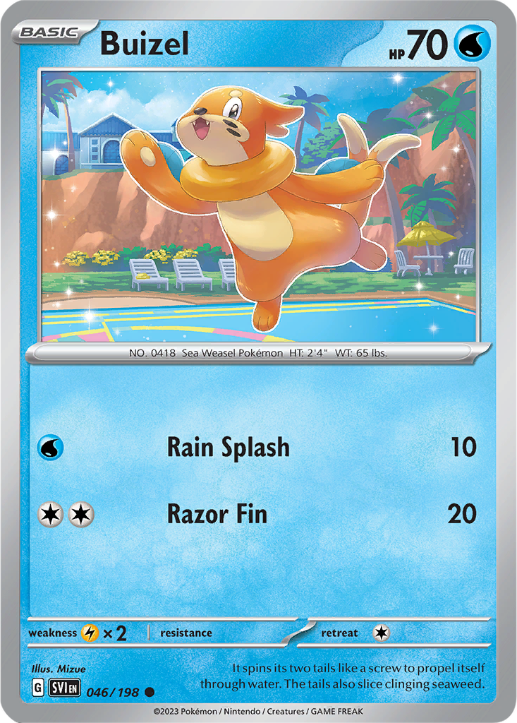 Scarlet & Violet 046/198 Buizel