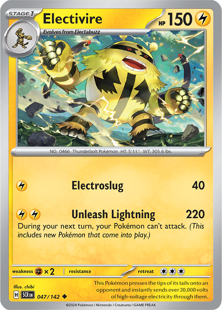 Stellar Crown 047/142 Electivire